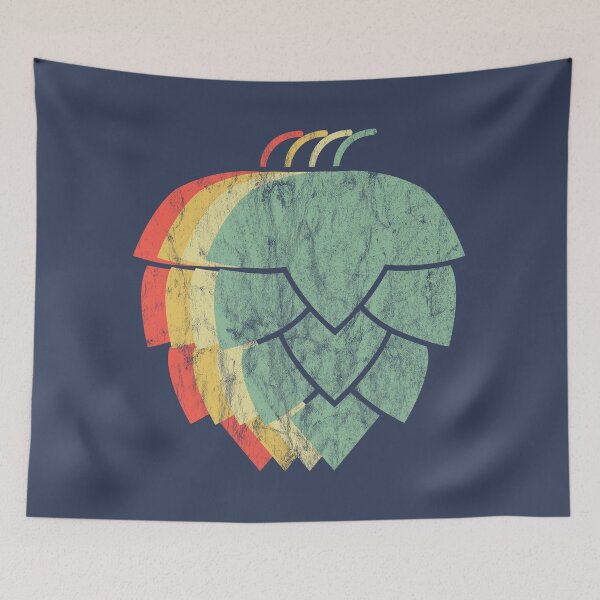 Item preview, Retro Hops Vintage Colors designed and sold by Byfab.