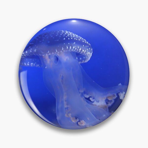 Item preview, The Beauty of A Blue Jellyfish designed and sold by Jo Nijenhuis.