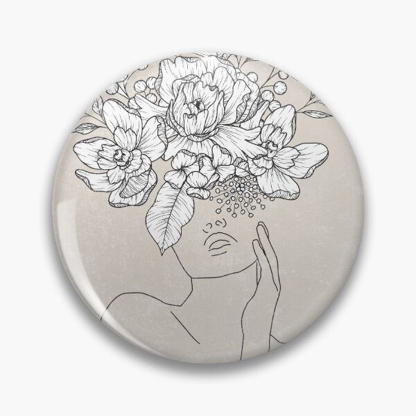 Item preview, Flowers Hair Girl designed and sold by millamix.