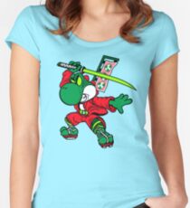 YOSHI-MITSU! Women's Fitted Scoop T-Shirt