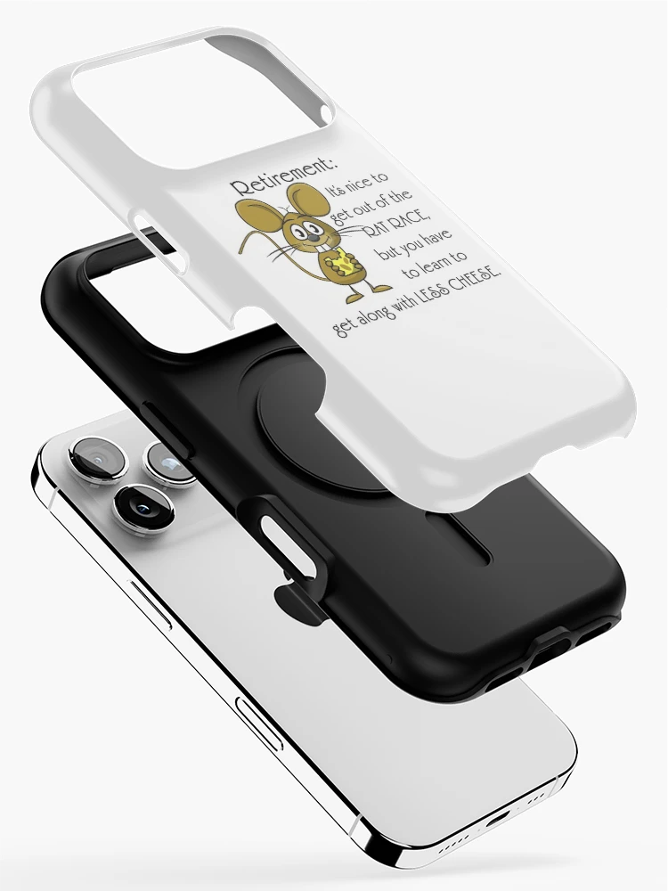 Thumbnail 2 of 4, iPhone Case, RETIREMENT; GET OUT OF RAT RACE designed and sold by CalliopeSt.