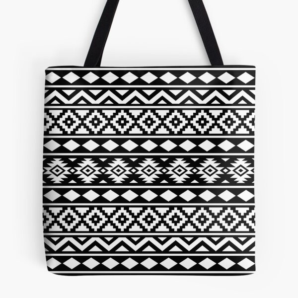 Item preview, Aztec Essence Ptn III White on Black designed and sold by NataliePaskell.