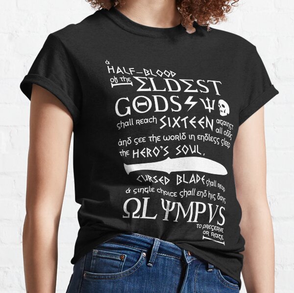 shop4ever Camp Half Blood T-Shirt Demigod Tee 