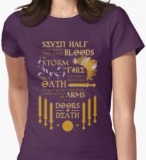 The Prophecy of Seven Women's Fitted T-Shirt