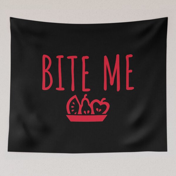 Item preview, Funny Fruit Bite Me Fruit Bowl product designed and sold by jakehughes2015.