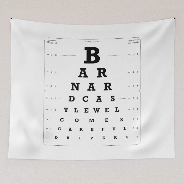 Item preview, Barnard Castle Eye Test light version designed and sold by Civil-Woke.