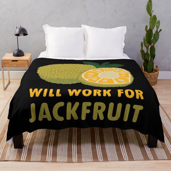 Item preview, Will Work For Jackfruit Funny Vegan Gift graphic designed and sold by jakehughes2015.