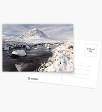 Glencoe winter landscape Postcards