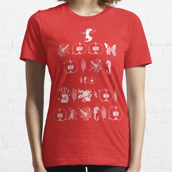 Glyph Code Message with Gene Essential T-Shirt