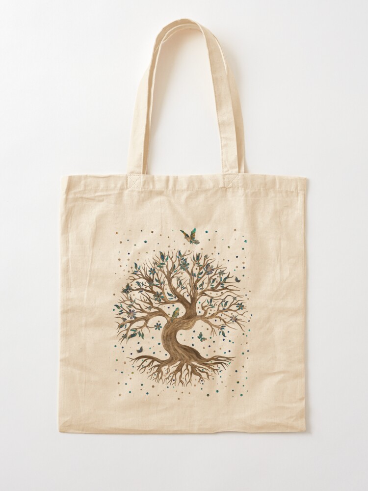 Tree of discount life canvas bag