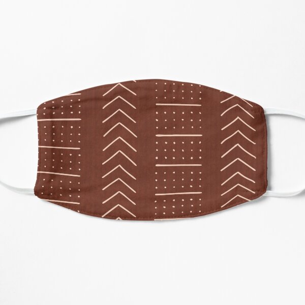 Rust Mud Cloth 1 Mask