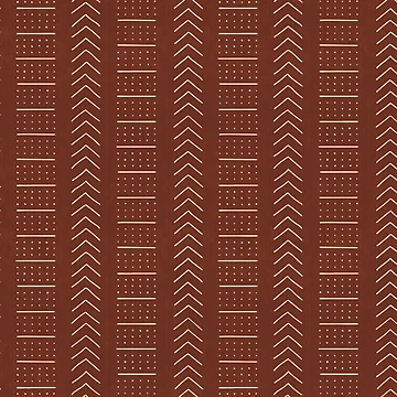 Artwork thumbnail, Rust Mud Cloth 1 by hellcom