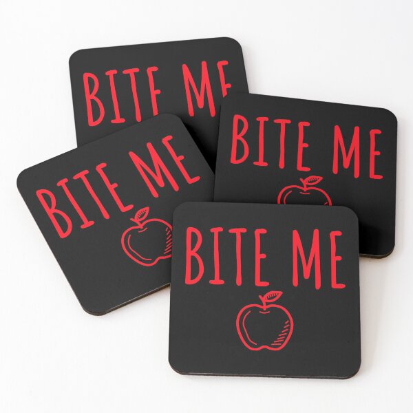 Item preview, Funny Fruit Bite Me Apple graphic designed and sold by jakehughes2015.