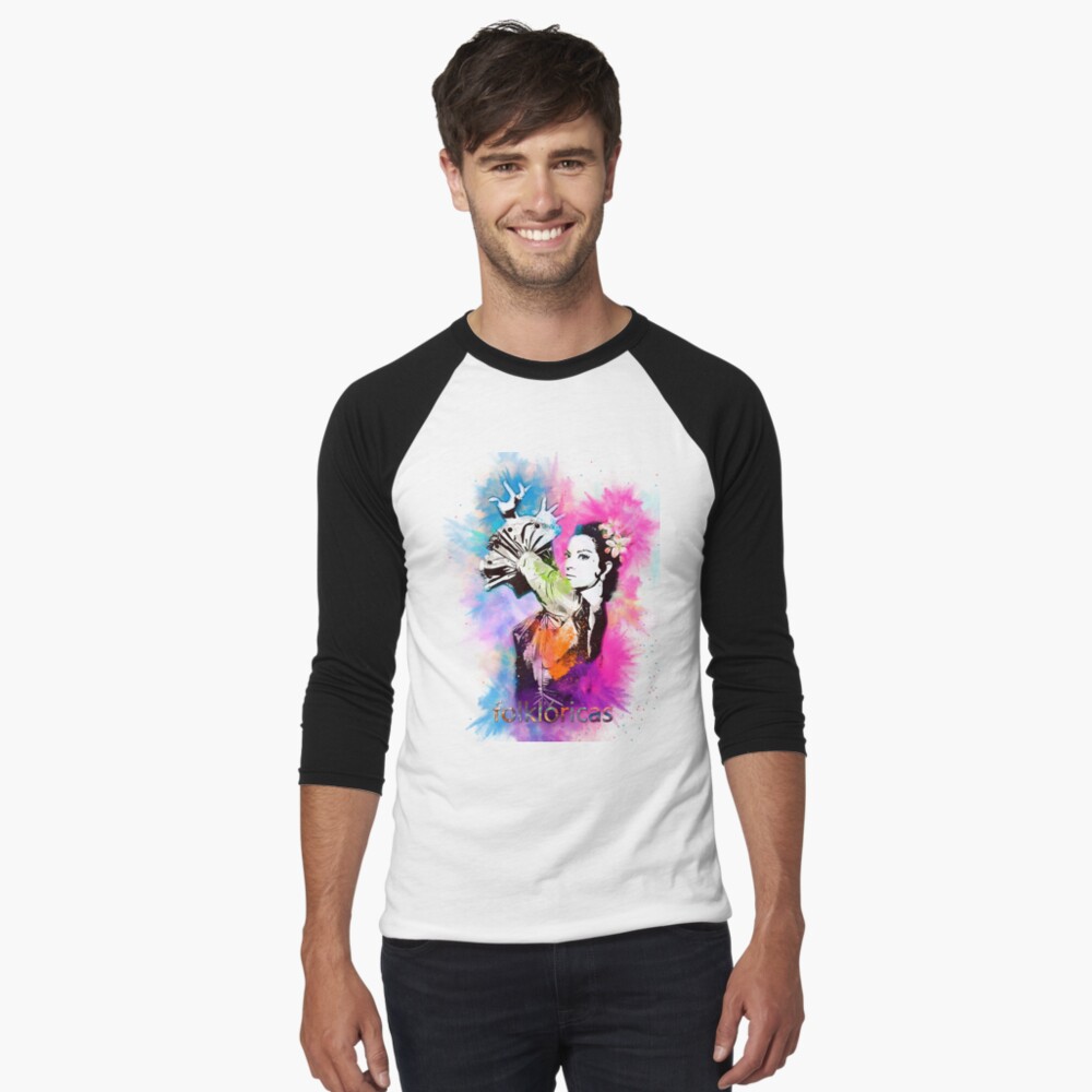 Vista previa del artículo con la obra «Camiseta ¾ estilo béisbol», diseñado y vendido por danimota.