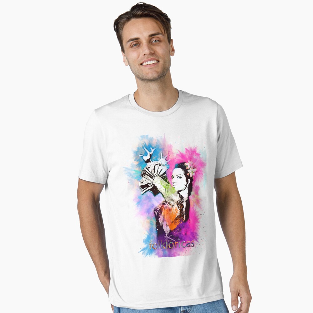 Vista previa del artículo con la obra «Camiseta esencial», diseñado y vendido por danimota.