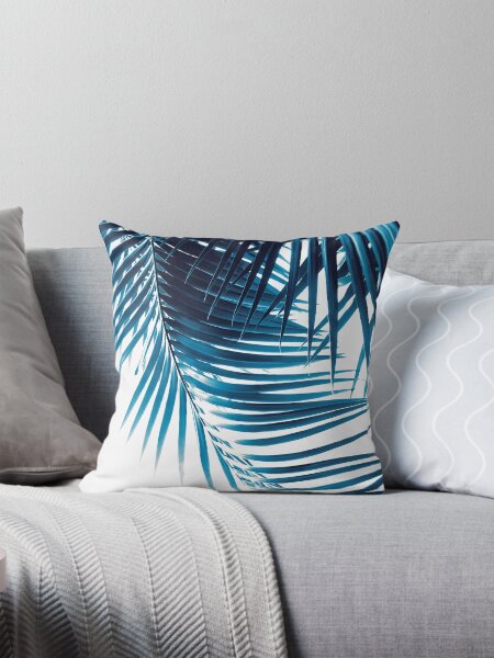 Item preview, Palm Leaves Blue Vibes #1 #tropical #decor #art designed and sold by Anita's & Bella's Art.