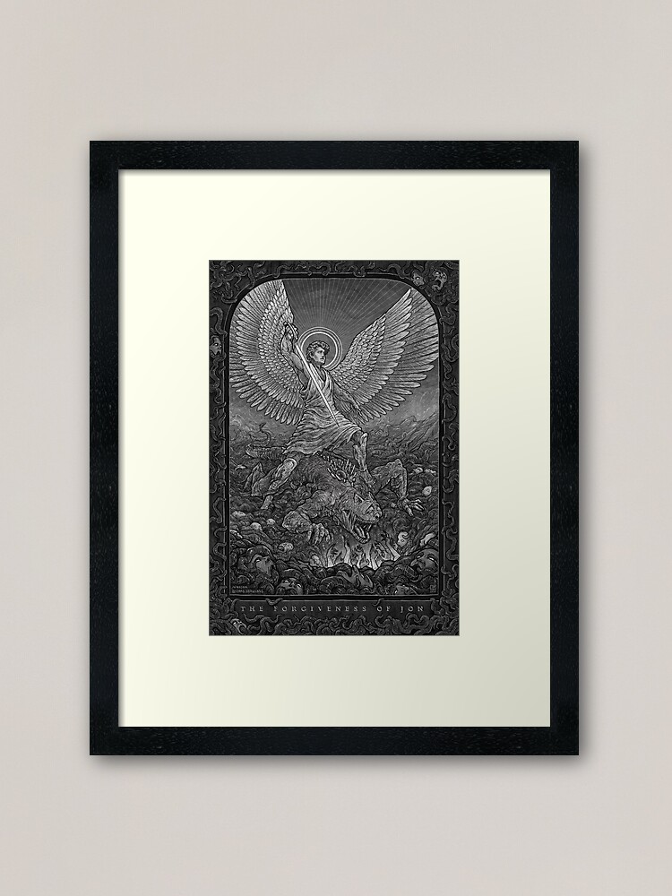 Alternate view of The Forgiveness of Jon Framed Art Print