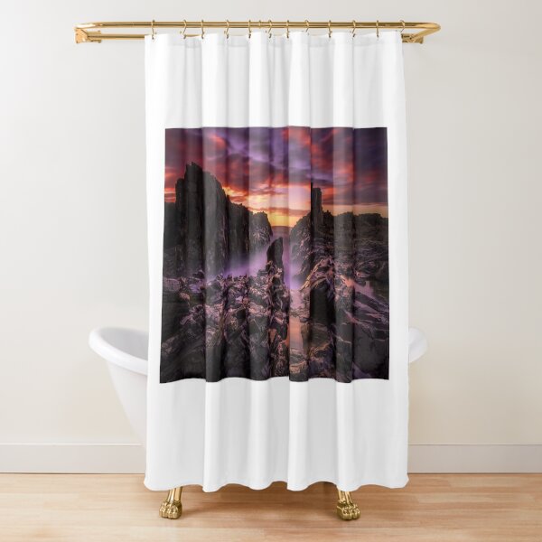 Bombo Sunrise Shower Curtain
