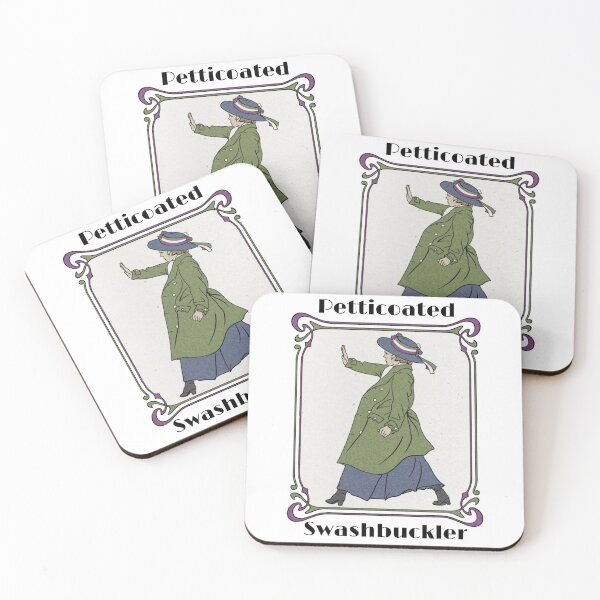 Item preview, Pettticoated Swashbuckler - Back Off! designed and sold by djalicat.
