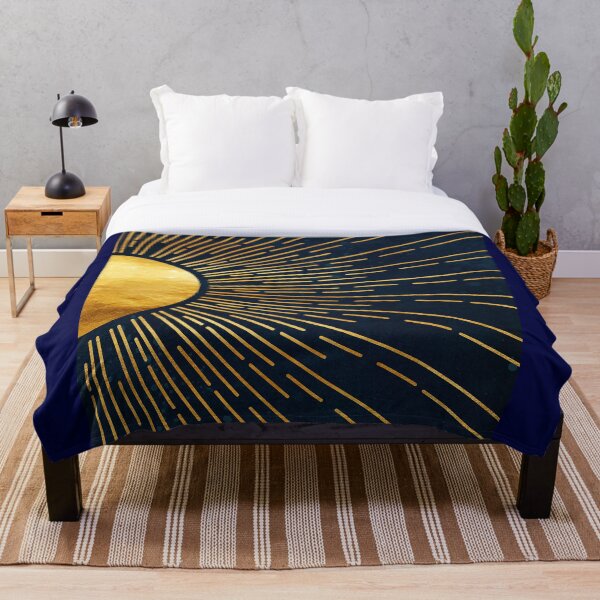 Artikelvorschau, Blau und Gold entworfen und verkauft von millamix.