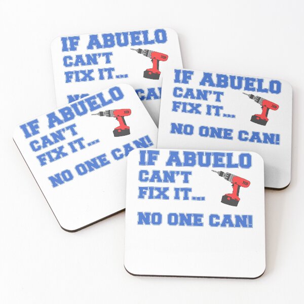 Item preview, Abuelo Can't Fix It No One Can Power Drill Spanish Grandpa designed and sold by jaycartoonist.