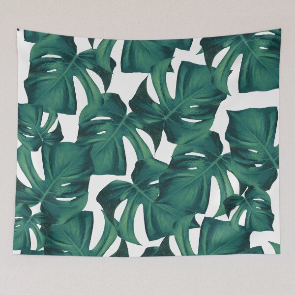 Item preview, Tropical Monstera Leaves Pattern #2 #foliage #decor #art designed and sold by Anita's & Bella's Art.