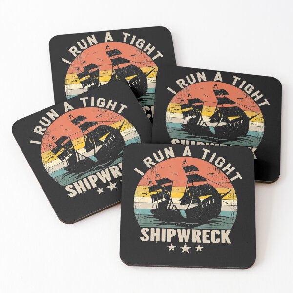 Item preview, I Run a Tight Shipwreck designed and sold by BRONZELBTAYLOR.