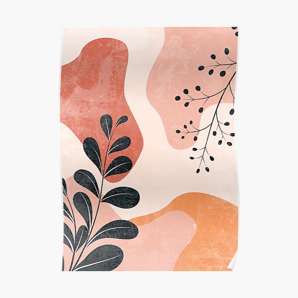 Monstera Graphic Poster