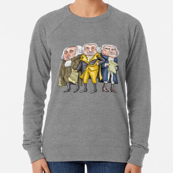 Founding Fathers | By Graeme MacKay Lightweight Sweatshirt