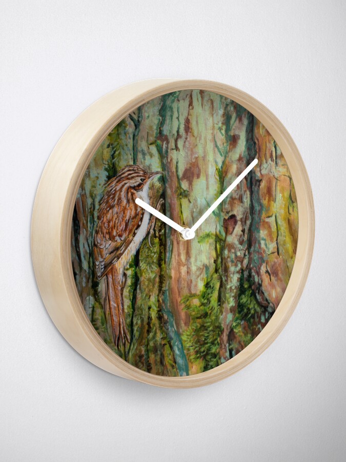 Alternate view of Treecreeper Clock