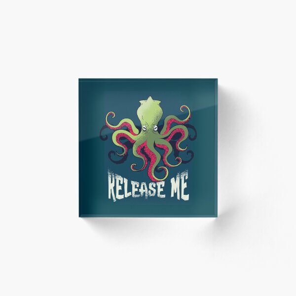 The Kracken Acrylic Block