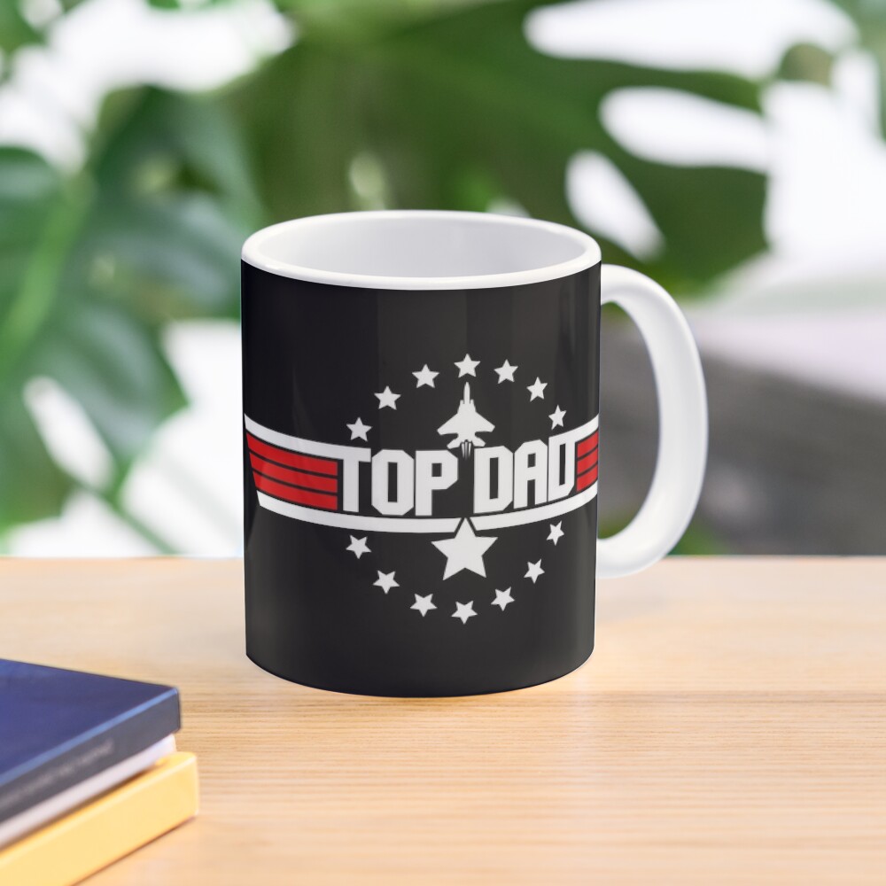 Top Dad Top Gun Mug