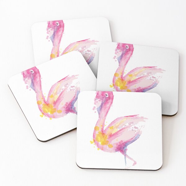 Item preview, flamingo lovers watercolor with paint designed and sold by Mido tee art shop.