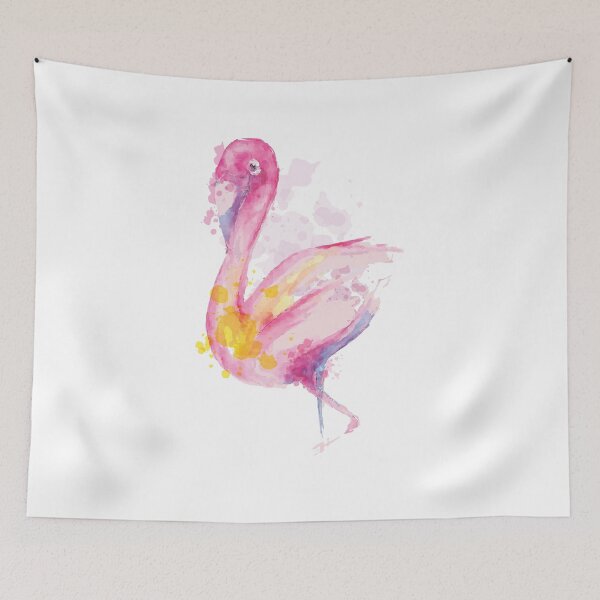 Item preview, flamingo lovers watercolor with paint designed and sold by Mido tee art shop.