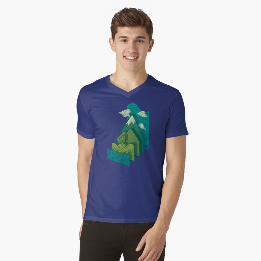 Item preview, V-Neck T-Shirt designed and sold by Waynem79.