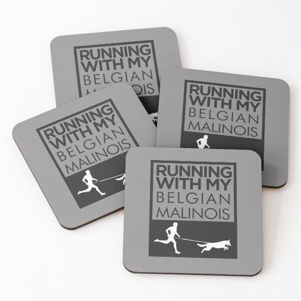 Item preview, Running with my belgian malinois designed and sold by Schmuddelshirt.