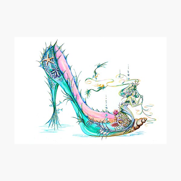 Item preview, Mermaid Slipper designed and sold by Sally King.