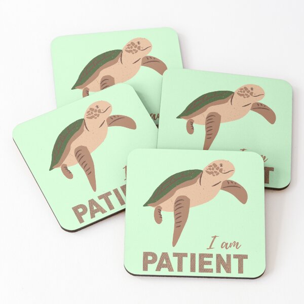 Item preview, Patient | Turtle | Affirmations | I am | Affirmed Art designed and sold by AffirmedStudio.