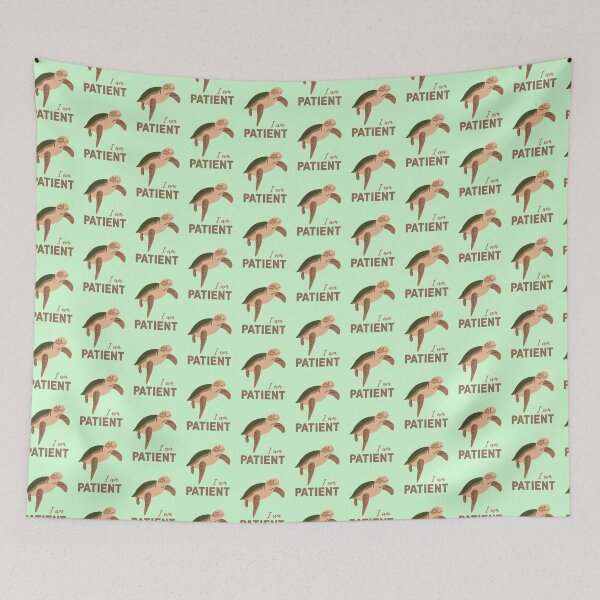 Item preview, Patient | Turtle | Affirmations | I am | Affirmed Art designed and sold by AffirmedStudio.