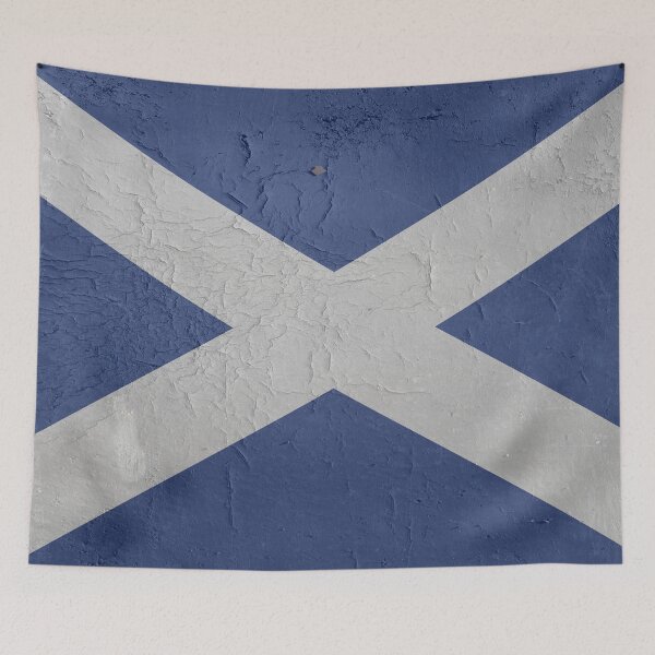 Item preview, Scottish flag Grunged designed and sold by InterestingImag.