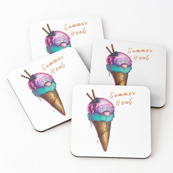 Item preview, Summer Heat Struggles // Ice Cream Melts designed and sold by TupaKin.