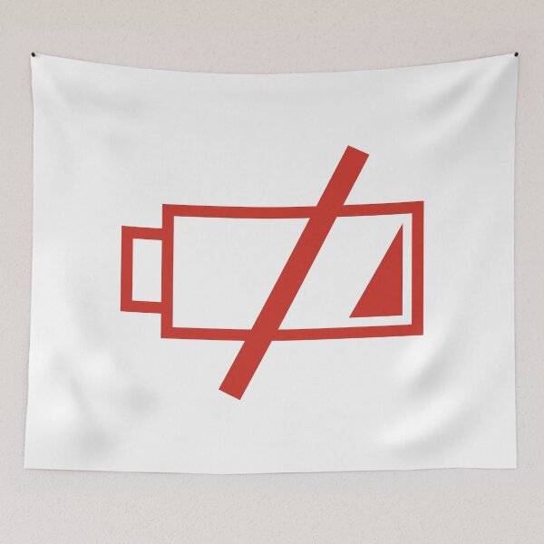 Item preview, Low battery essential designed and sold by Cat Print.