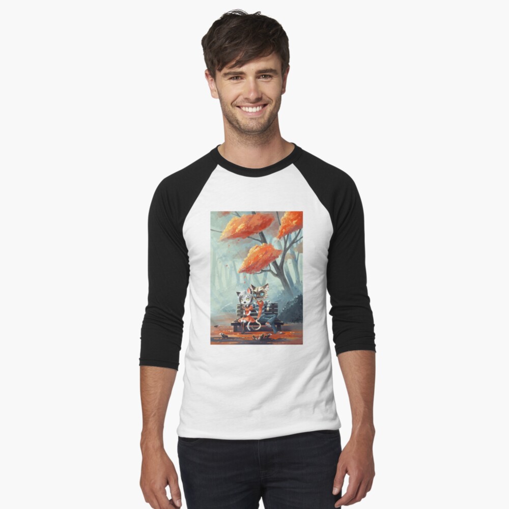 Item preview, Baseball ¾ Sleeve T-Shirt designed and sold by freeminds.