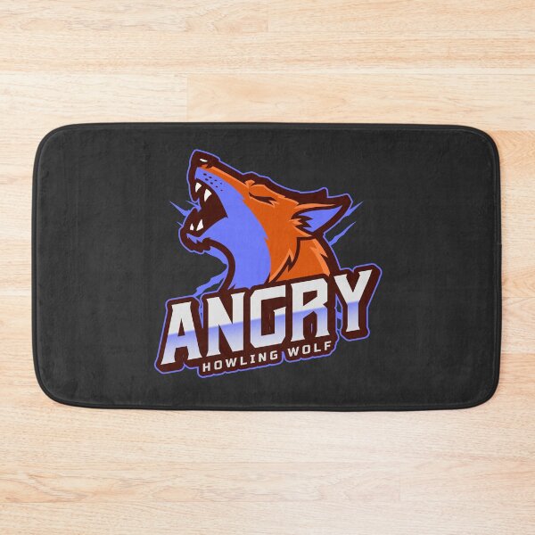 Item preview, Angry Howling Wolf- Wild animal/  designed and sold by EvaWolf.