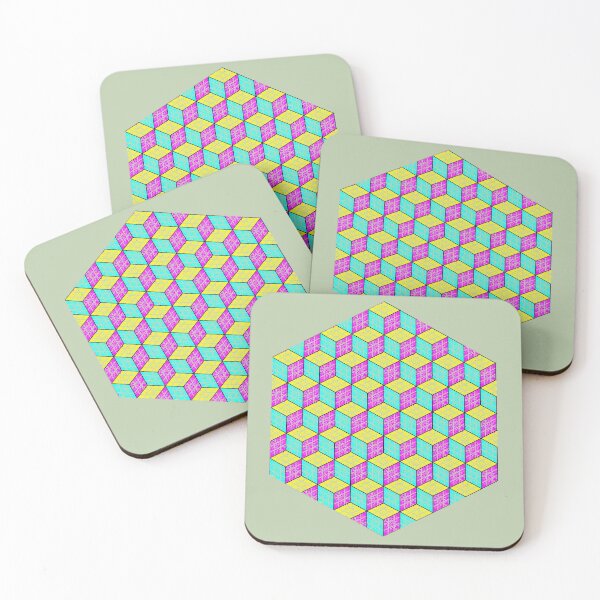 Aperçu de l'œuvre Stars n Cubes créée et vendue par weavernap.