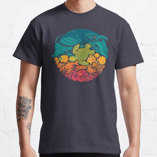 Aquatic Rainbow Classic T-Shirt