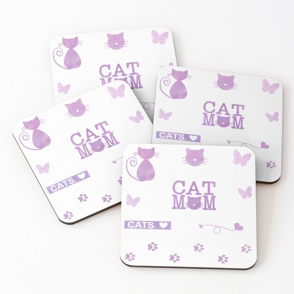 Item preview, Cats purple designed and sold by OkihanaShop.