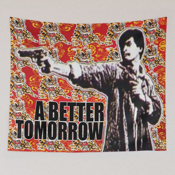 Item preview, A Better Tomorrow - John Woo - Chow Yun-Fat - Chinese Lion - Seamless Pattern designed and sold by 108dragons.