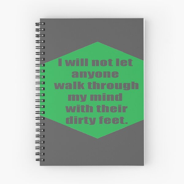 Item preview, I will not let anyone walk through my mind with their dirty feet designed and sold by bunlinked.