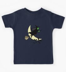 Away on a Broom Kinder T-Shirt